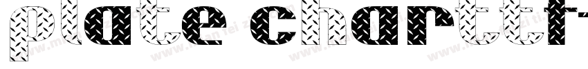 plate charttf字体转换